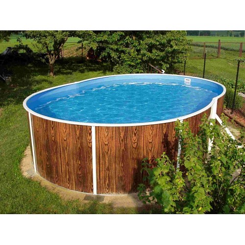 Miami bazén - ovál DL modrá (548x366x120)