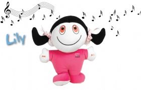 Topcom Kidzz MP3 Player Plush Lily, hračka s MP3 player pre dievčatá
