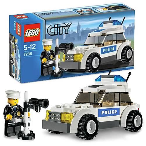 Lego City policajné auto