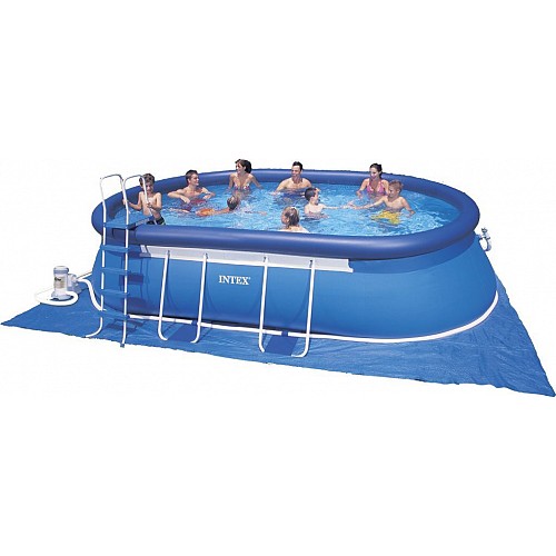 Marimex Tampa bazén ovál 3.05 x 5.49 x 1.07 s kartušovou filtráciou + príslušenstvo