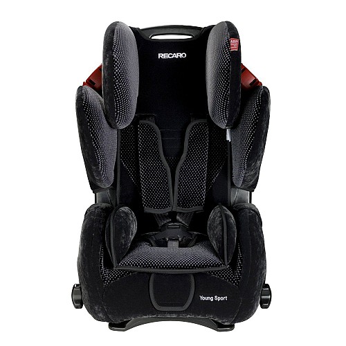 Recaro Young Sport Microfibre Black/Aquavit